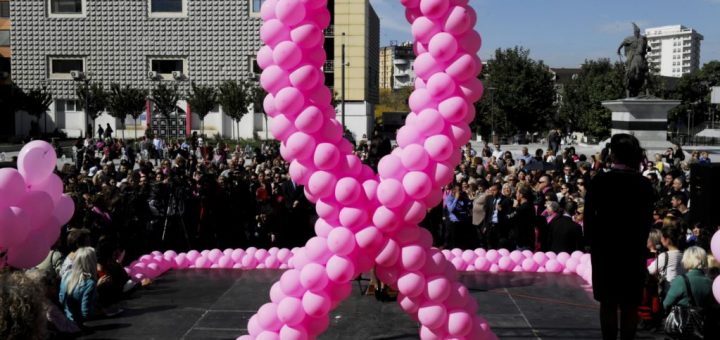 روبان صورتی، نشان ویژه سرطان پستان