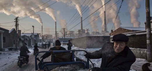 نیروگاه زغال سنگی در چین؛ عکس از کوین فرایر برنده جایزه ورلد پرس فوتو