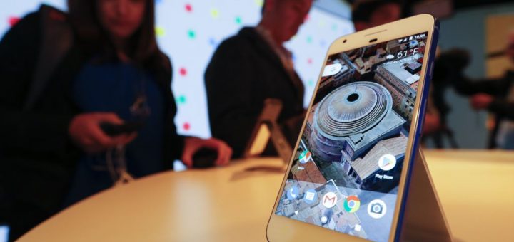 پیکسل در فروشگاهی در سن‌فرانسیسکو