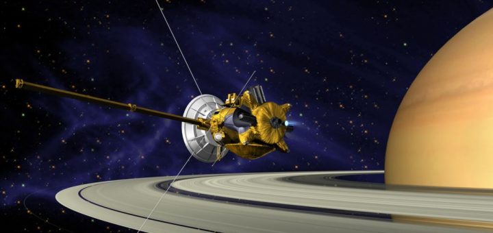 کاسینی در مدار سیاره کیوان