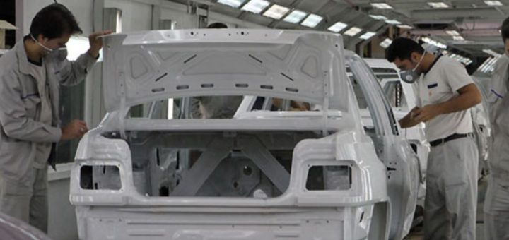 خط تولید پراید