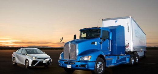 شرکت تویوتا قصد دارد اولین کامیونی را که با پیل سوختی‌ هیدروژنی کار می‌کند به بازار عرصه کند. منبع سایت تویوتا