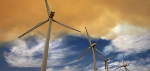 توربین‌های بادی در کالیفرنیا