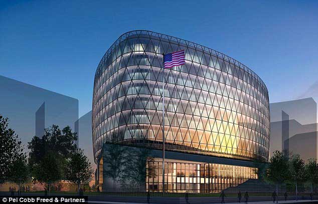 ساختمان سفارتخانه جدید آمریکا در انگلستان