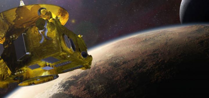 کاوشگر افق‌های نو و پلوتون و قمر آن شارون