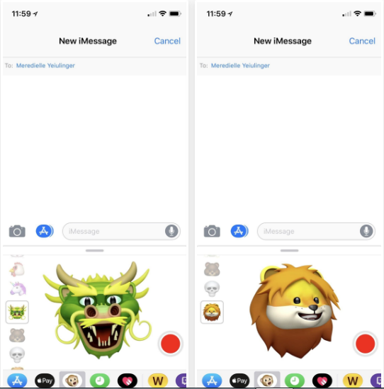 برای آیفون X شمار Animoji ها به 14 افزایش یافته است
