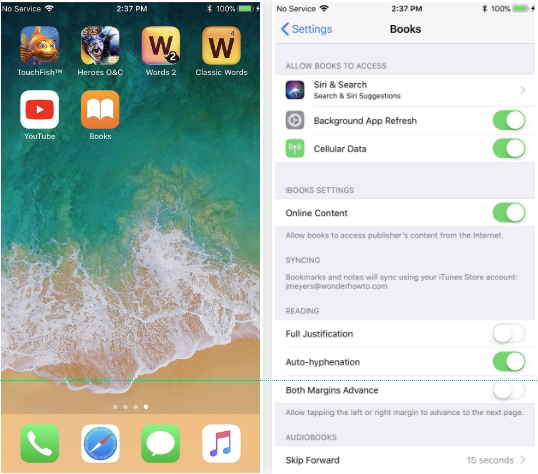 تغییر نام iBooks  به Books