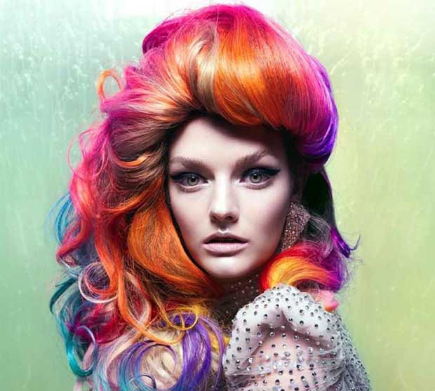 دوام رنگ موی فانتزی