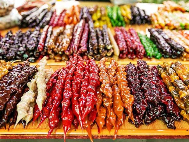 جاهای دیدنی گرجستان,غذا