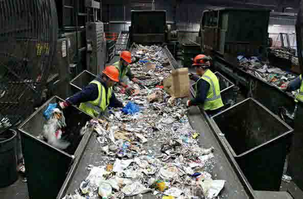 بازیافت زباله‌ها
