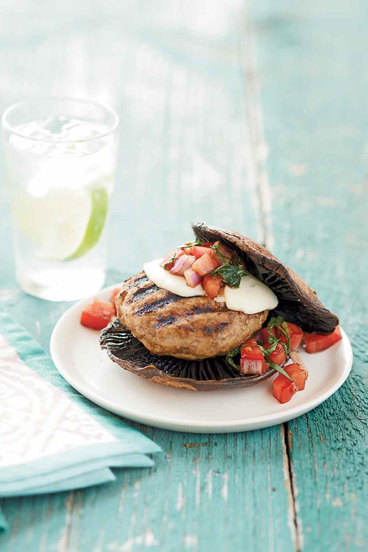 رژیم غذایی فوری برای لاغری,portabello برگر بوقلمون