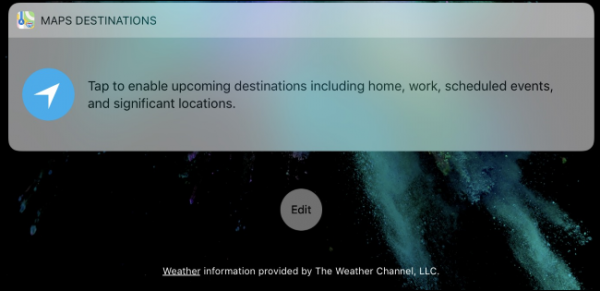 افزودن ویجت در ای پد
