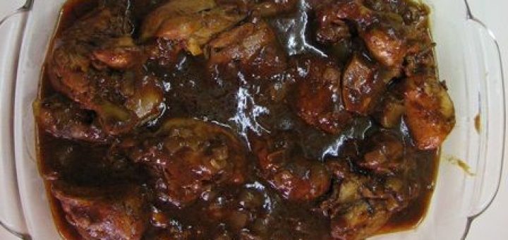 مرغ ترش با رب انار