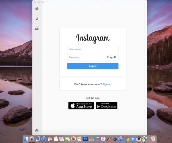 اپلود عکس از مک بوک برای اینستاگرام