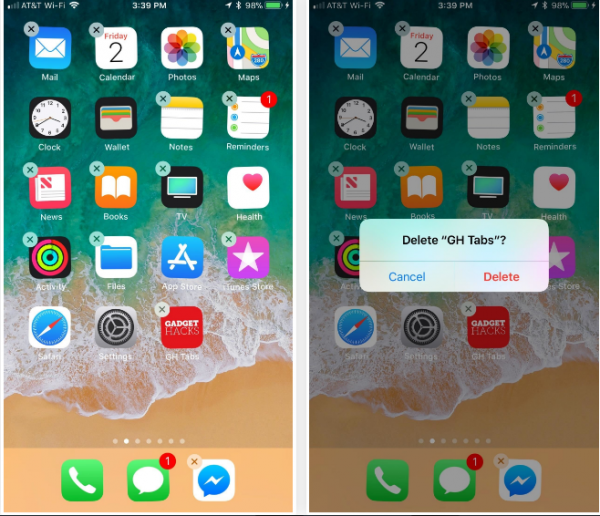 آرایش و حذف صفحات ذخیره شده
