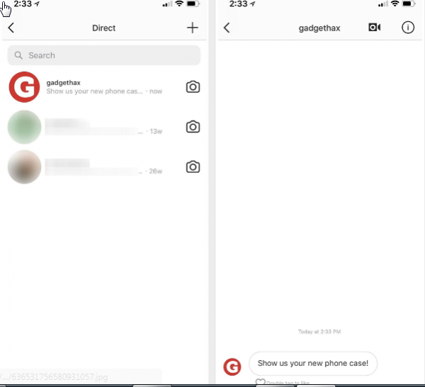 تماس ویدیویی اینستاگرام