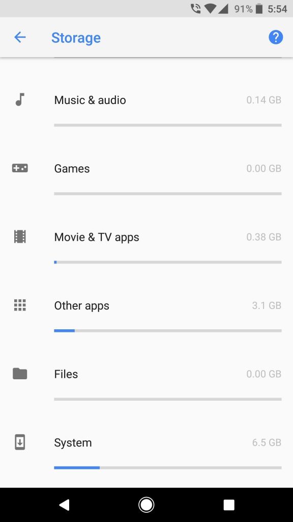 توسعه میزان ذخیره سازی حافظه 