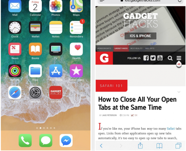 باز کردن صفحات ذخیره شده