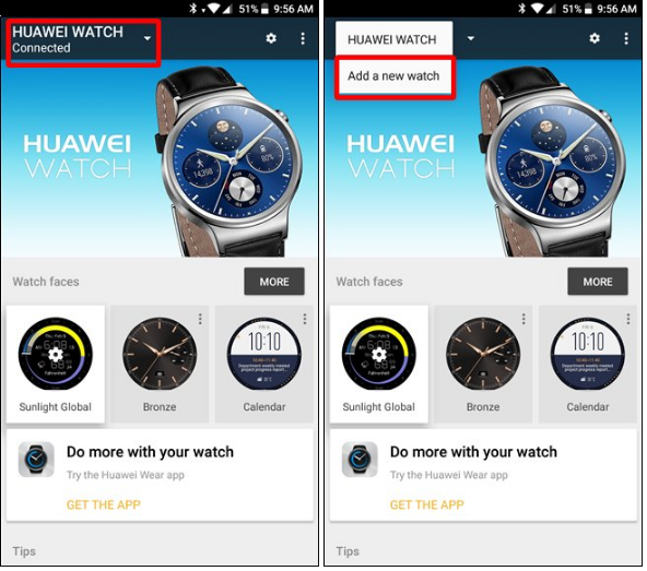 جفت کردن چند ساعت با موبایل