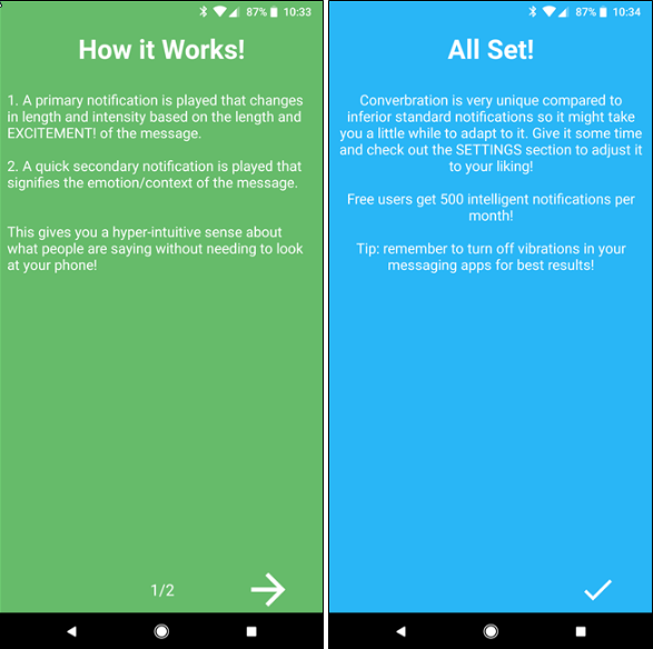 شخصی سازی نوتیفی از طریق محتوا 