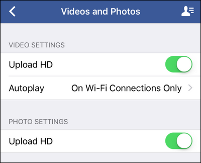 افزایش کیفیت HD فیلم های فیس بوک