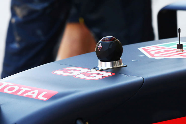 دوربین 360 درجه فرمول یک F1