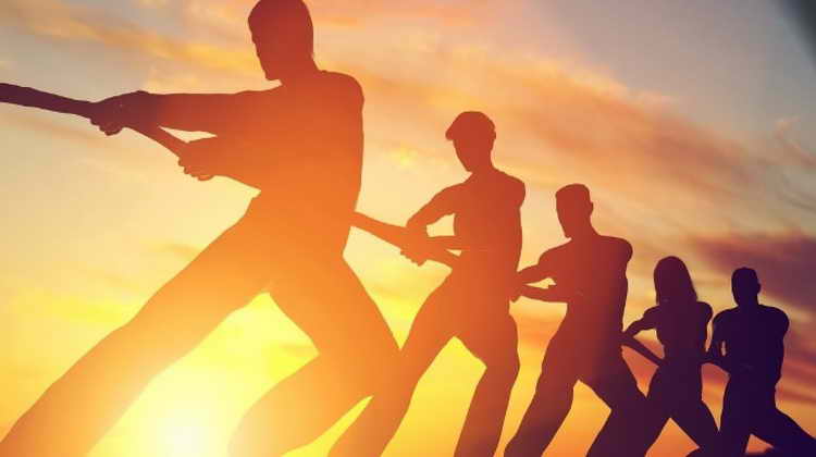 teamwork and company success