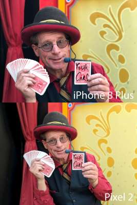 گوگل پیکسل 2 یا آیفون 8 پلاس