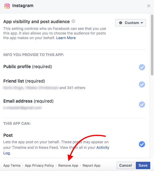disconnect-instagram-account-facebook