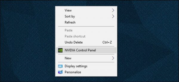 تنظیمات آداپتور گرافیک
