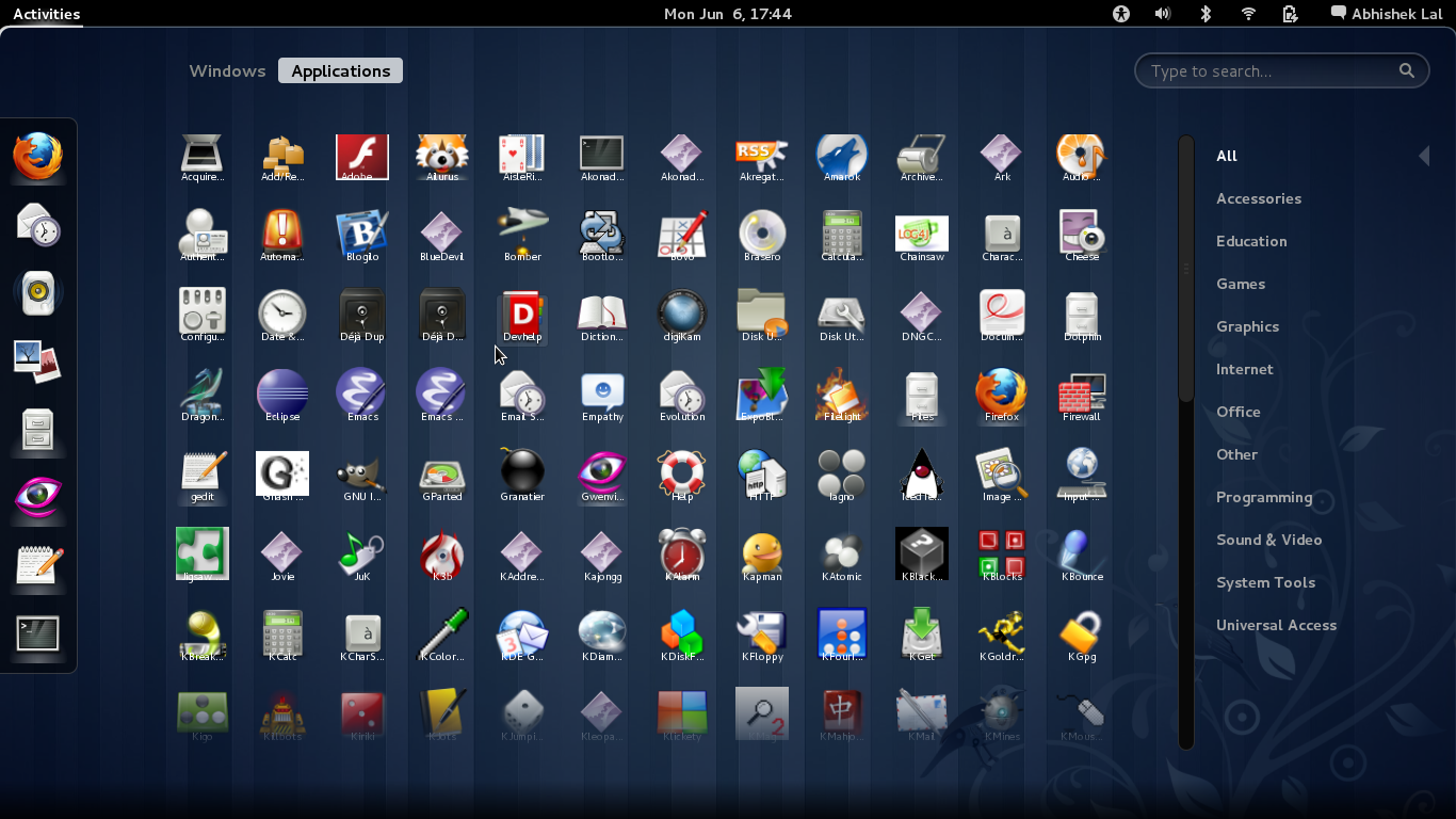 Gnome 3 Apps