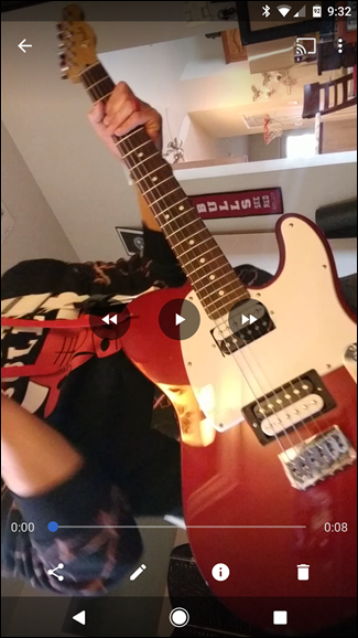 چرخاندن فیلم در گوگل فوتو 