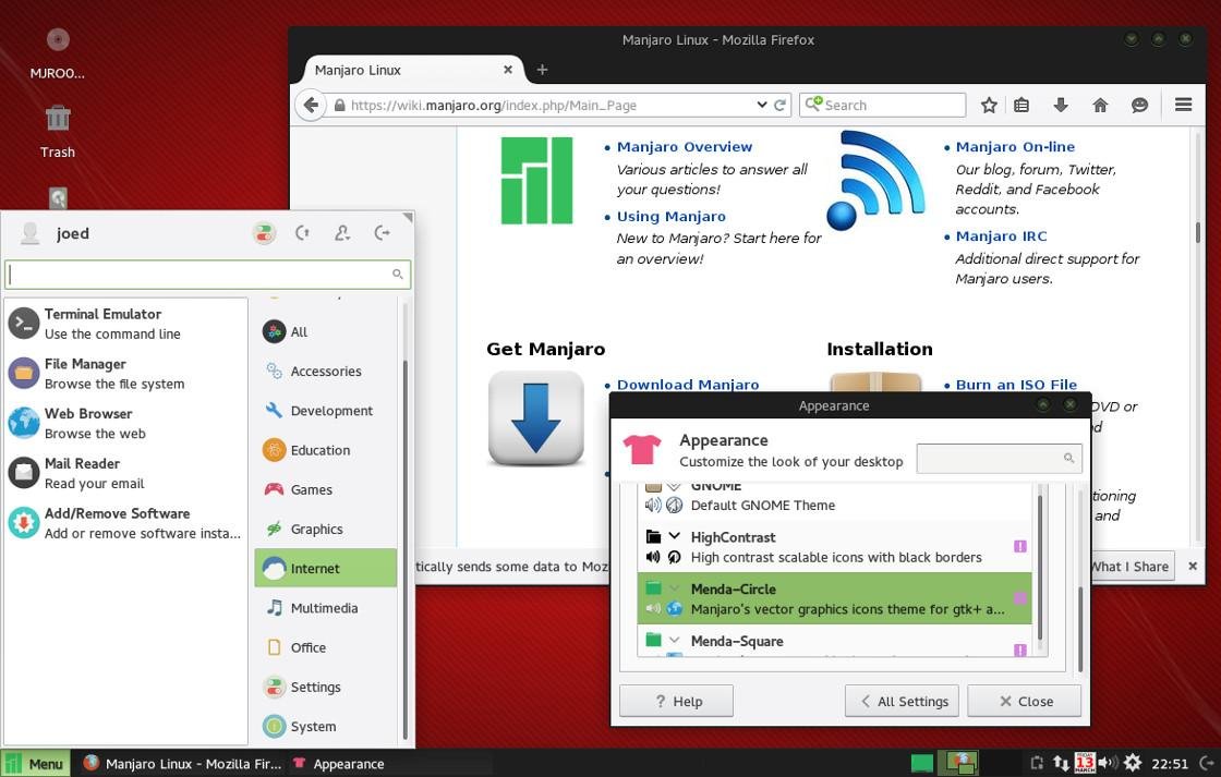 Manjaro XFCE