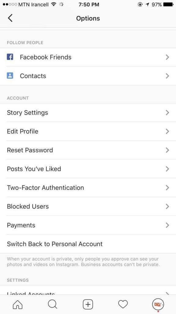 increase security on Instagram