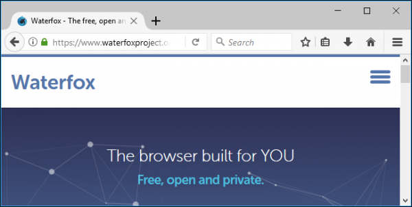 واترفاکس همان فایرفاکس ESR است که آپدیت‌های امنیتی را کندتر دریافت می‌کند
