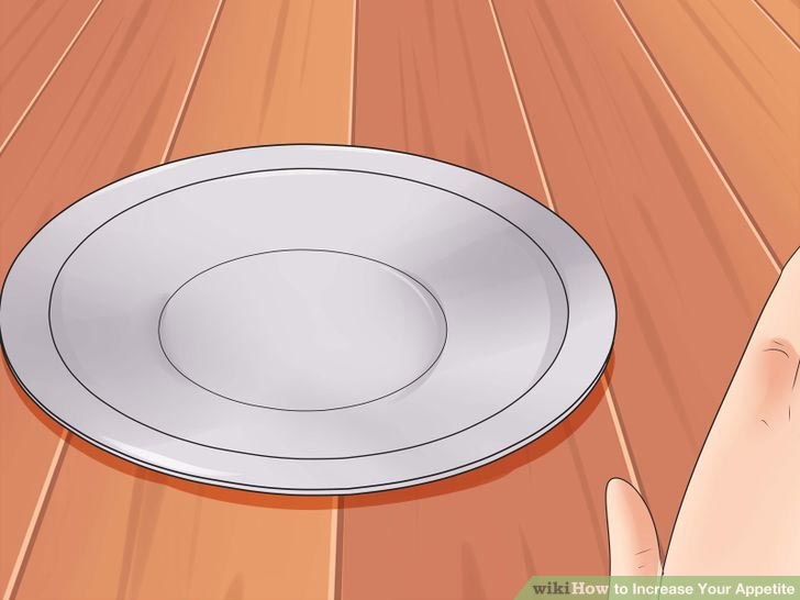 راههای افزایش اشتها - از بشقاب‌های بزرگ استفاده کنید