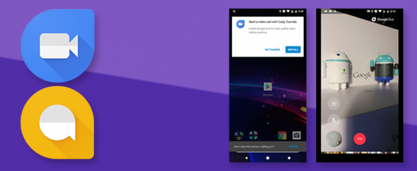  تماس های ویدیویی Duo