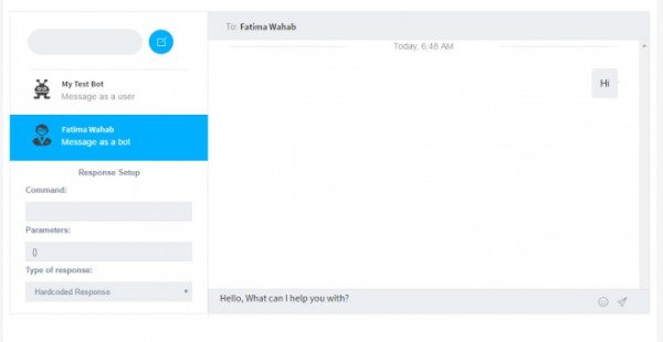  پیکربندی چت بات