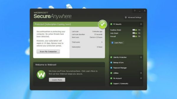 Webroot SecureAnywhere AntiVirus
