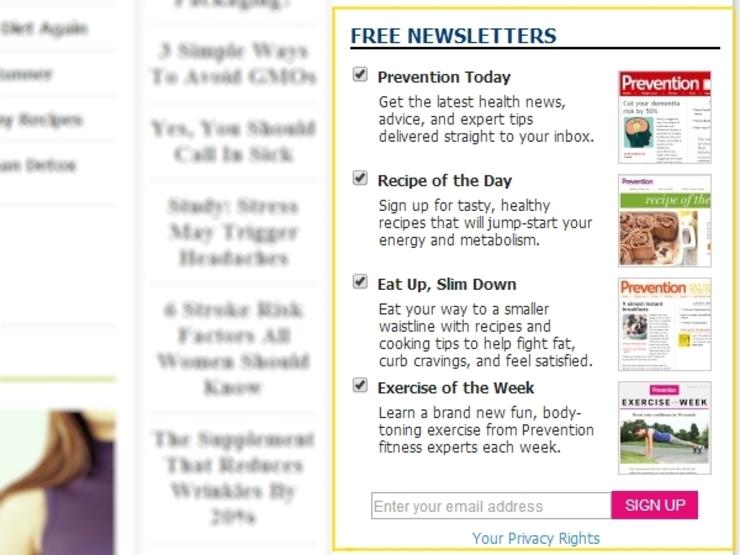 تغییر سبک زندگی لاغری,e-mail-signup