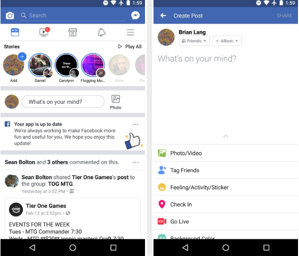 یک استاتوس جدید بگذارید