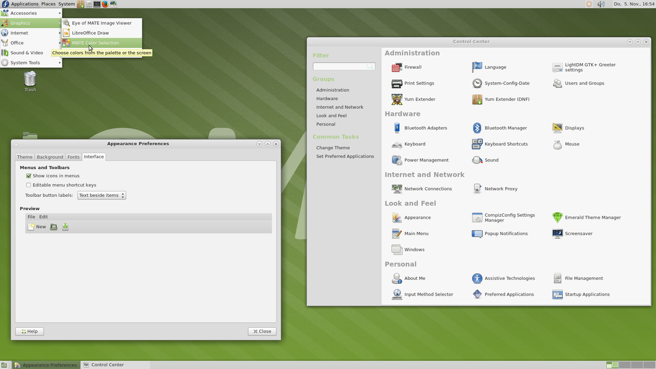 Orginal MATE Desktop