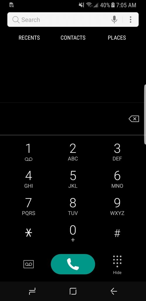 استفاده از تم تاریک در گلکسی اس 8