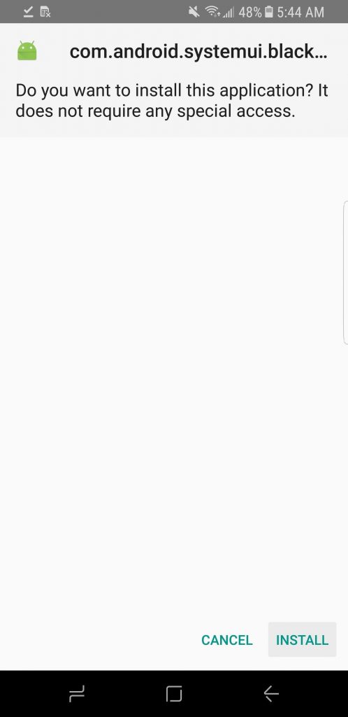 استفاده از تم تاریک در گلکسی اس 8