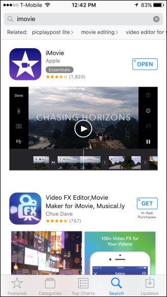 iMovie