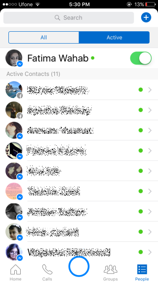 خاموش کردن اطلاعات فعالیت در فیس بوک