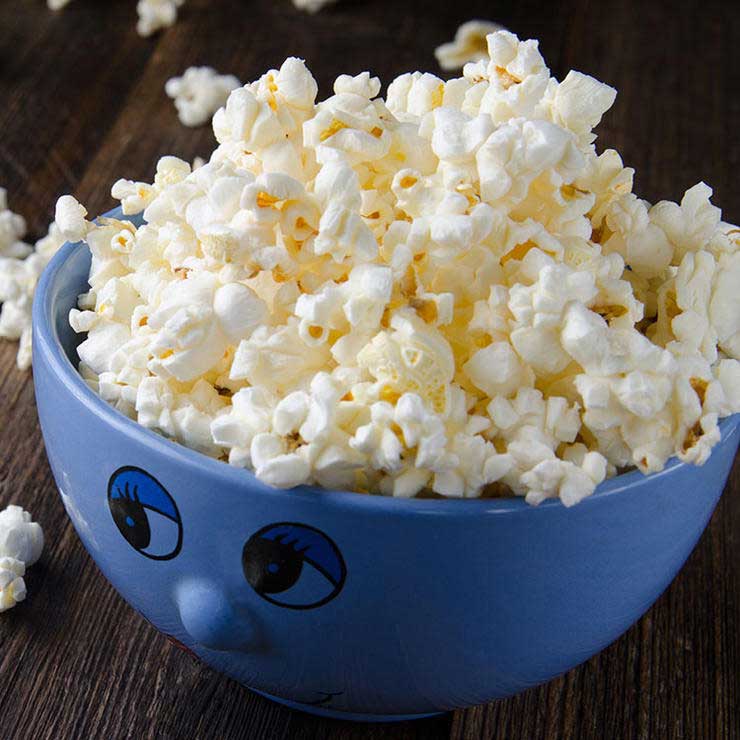 برای رفع گرسنگی چه بخوریم,سیر شدن,ذرت بوداده