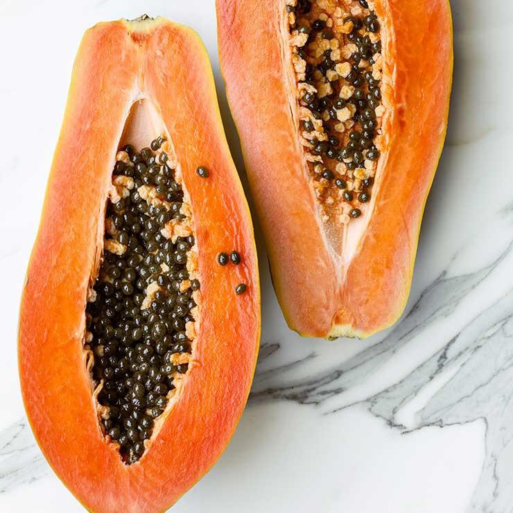 پاپایا کپسول ویتامین C