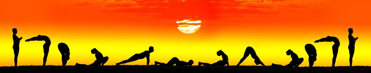 حرکات یوگا Surya Namaskar