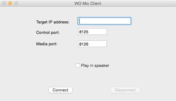 WO Mic Client